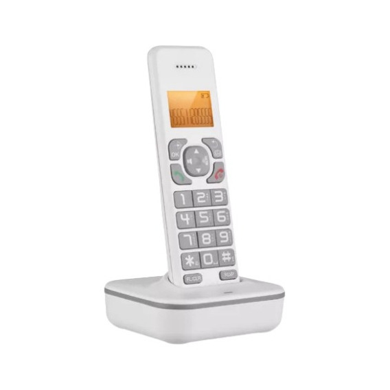 Teléfono Inalámbrico D1102b Con Contestado 100v/240v - Blanc