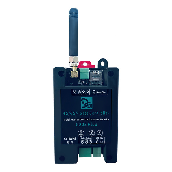 Controlador De Acceso Gsm Con Mando A Distancia Para Abrir P