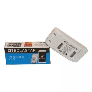 Interruptor Wifi 10a Teclastar Color Blanco