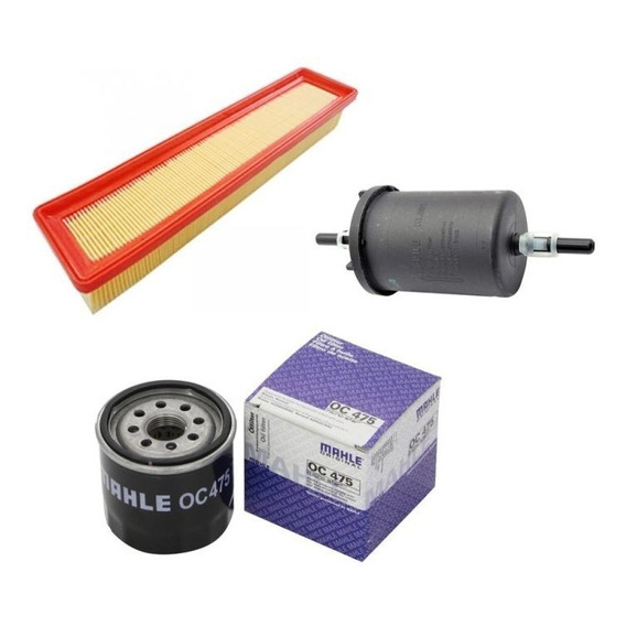 Kit Filtro Aceite Aire Combustible Renault Clio Ii 1.2 16v