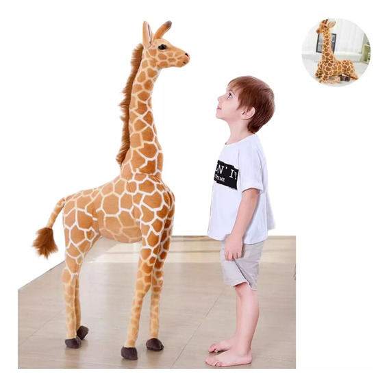 Peluche De Jirafa Gigante Suave De 60 Cm