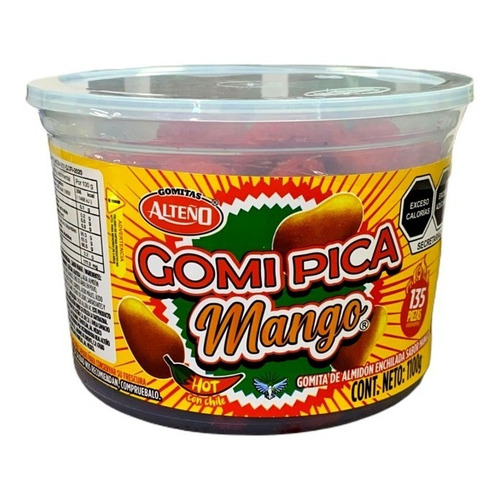 Gomitas Enchiladas De Mango Para Michelada 1.1 Kg