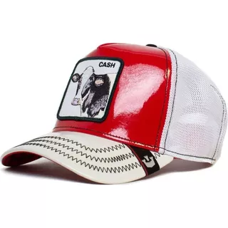 Gorra Ajustable, Golden Calf, Rojo/blanco, Goorin Bros, Cash