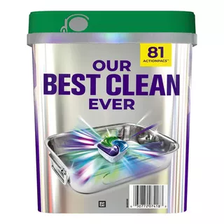 Cascade Platinum Plus  Detergente Lavavajillas Fresh Pods 81
