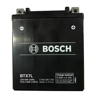 Bateria Gel Bosch Motos Ytx7l-bs Honda Falcon Twister