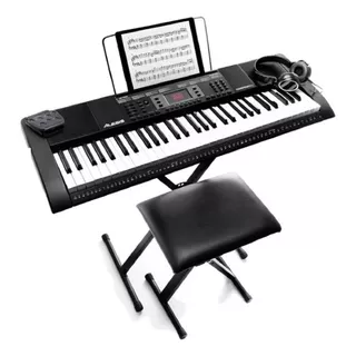 Alesis Teclado Musical Harmony61 Mk3 Con Pedal De Sostenido Color Negro