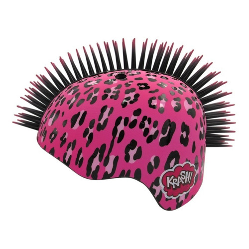 Casco Bicicleta Westwood Rosa Animal Print Niña C-preme Talla M