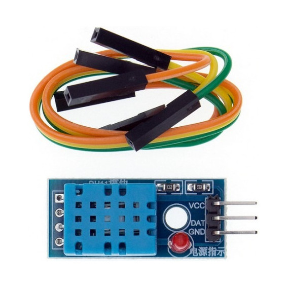 Sensor De Temperatura Y Humedad Dht11 C/jumpers Arduino Pic 