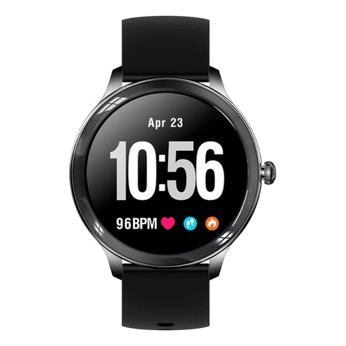 Smartwatch Colmi V33 Black Notificaciones Salud Deportes Color de la caja Negro Color de la malla Negro Color del bisel Negro Diseño de la malla Deportiva