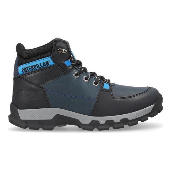 Botas Para Hombre Cat Azul Marino P725717m4m