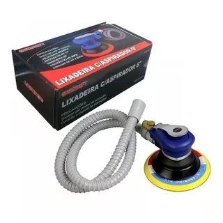 Lixadeira Orbital Pneumática 6 Com Aspiração 8xt Eda Cor Azul Frequência N/a N/a