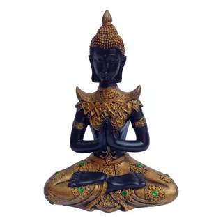 Estatua Guerrero Oriental Réplica Tiendanancy Yeso 37cm