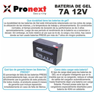 Publicación Para Envíos De Baterías 12v 7ah