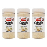 Pack X3 Cebolla En Polvo 141g Sin Gluten Vegano Kosher Badia