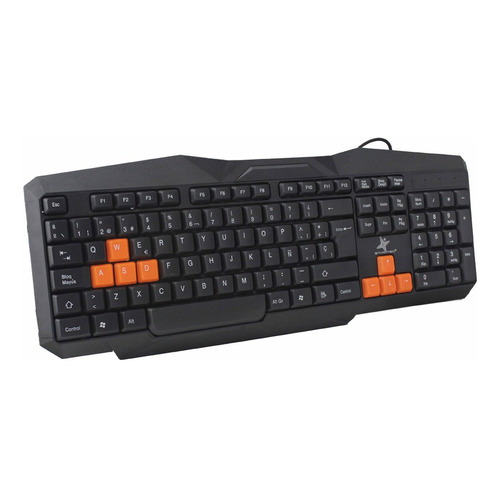 Teclado Star Tec St-kb-82 Usb Negro