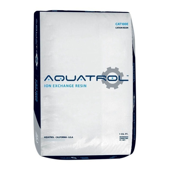 Resina Catiónica Aquatrol 21.5 Kg Suavizador 1 Pie Cubico