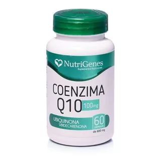 Coenzima Q10 Ubiquinona Nutrigenes Premium 60caps 100mg