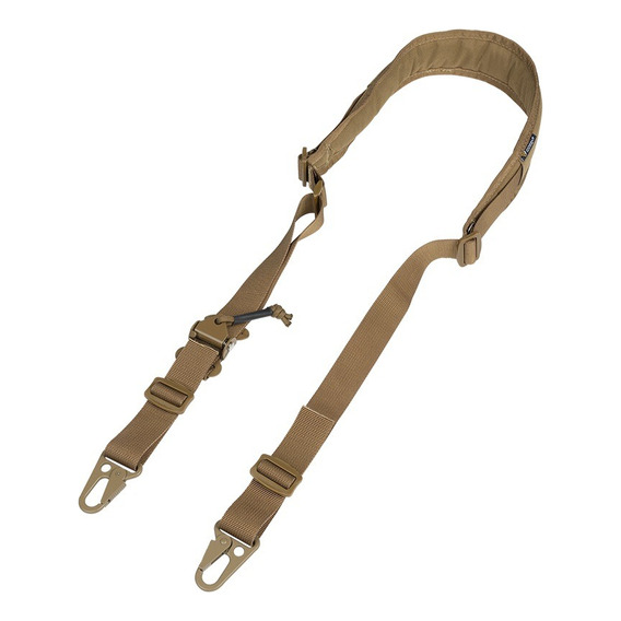 Portafusil Táctico 2 Puntos Bungee Sling Militar Policía Color Coyote brown