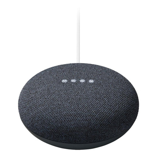 Google Nest Mini Nest Mini 2nd Gen con asistente virtual Google Assistant charcoal 110V/220V