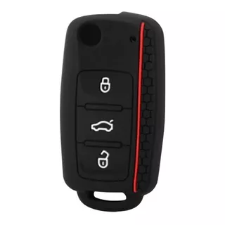 Funda Llave Silicon Vw Jetta Bora Golf Beetle Vento Polo