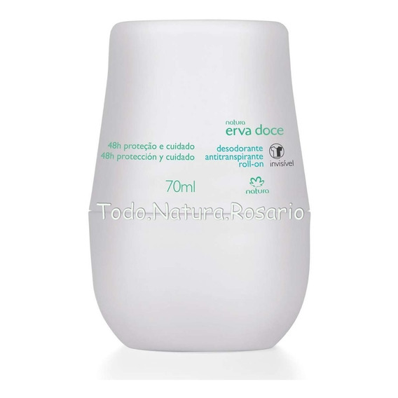 Desodorante Antitranspirante Roll On Natura Erva Doce Unisex