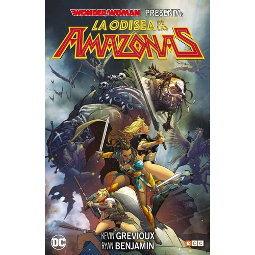 Comic Wonder Woman Presenta: La Odisea De Las Amazonas