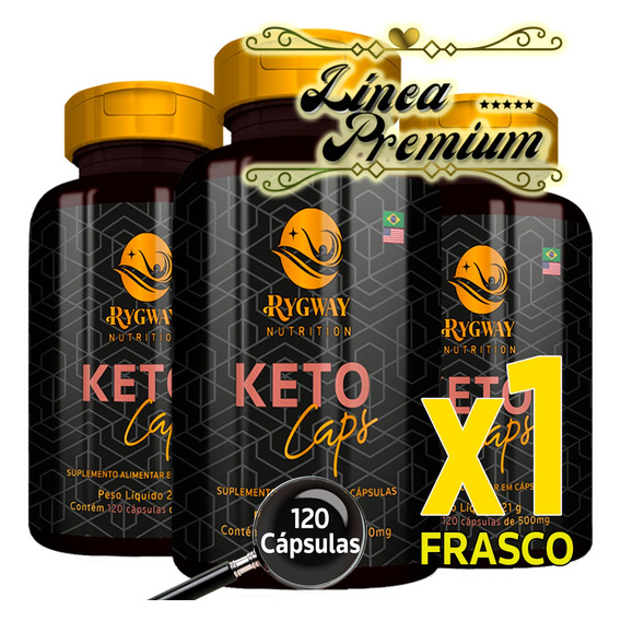 Keto Quemador Grasa, Termogenico, Brinsa Saciedad 120 Caps.