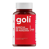 Suplemento En Gomitas Goli Nutrition  Gomitas De Vinagre De Manzana Carbohidratos Sabor Vinagre De Manzana En Pote De 240g 60 Un