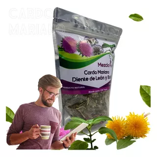 Te Desintoxicar Higado Graso Té Herbal Te Cardo Mariano 150