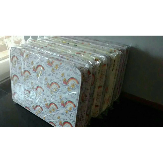 Colchon Para Cuna Funcional 130x70x10 12 Kg/m3 Envío Gratis