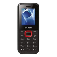 Sansei S191 Dual Sim 3 Mb  Negro Y Rojo 4 Mb Ram