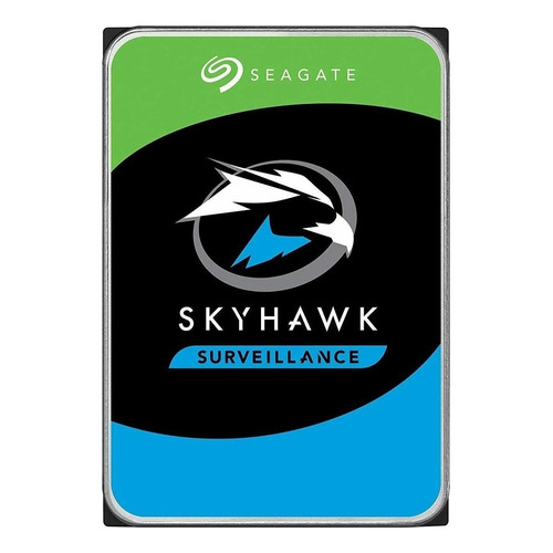 Disco Rigido P/ Vigilancia Seagate Skyhawk 4tb 256mb Dvr X3c Color Azul