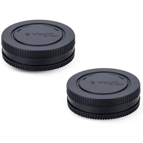 2 Tapas Lente Para Sony E Mount A7 Iv A1 A7c Zv-e10 Zv-1 A7r