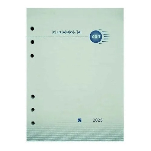 Repuesto Agenda Citanova Mini N°7 / 19 X 14 Diaria