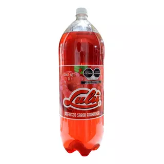 Refresco De Botella Lulu 3 Litros Sabor Frambuesa