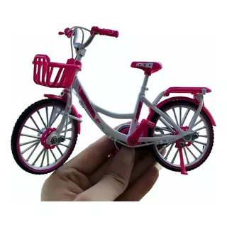 Miniatura Bicicleta Metal 1:10 Fashion Funny Coleção