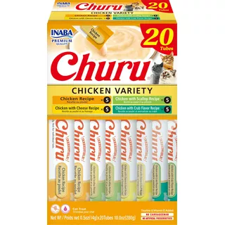 Snack Para Gato Churu Pollo X20 - - Unidad a $3510