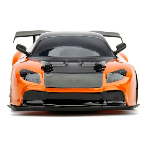 Jada Toys Rápido Y Furioso Hans Mazda Rx7 Deriva Rc Coche Es Color Naranja
