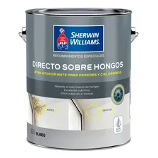 Sherwin Latex Interior Directo Sobre Hongo Color Blanco 4l Mate