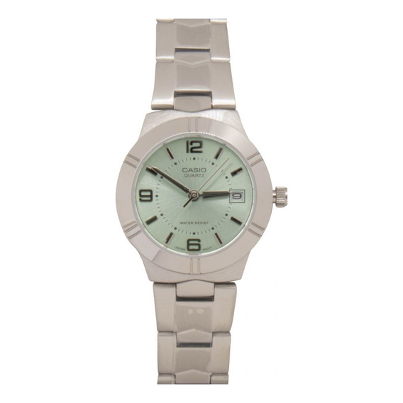 Reloj Para Mujer Casio Ltp_1241d_3a Plateado