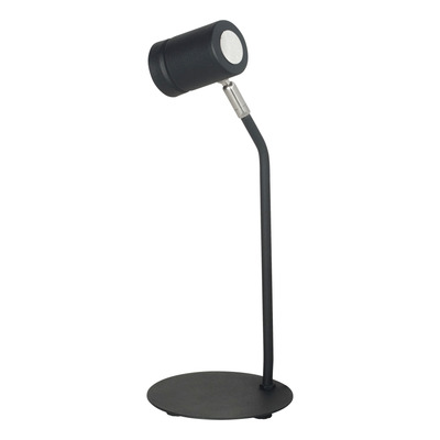 Velador De Mesa Escritorio Plasencia Negro Movil Gu10