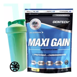 Maxigain 1,25 K Gentech Ganador De Peso  Sin Tacc + Shake