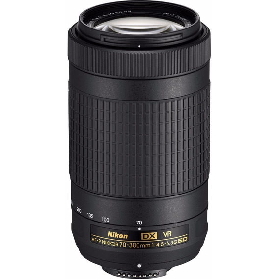 Nikon Nikkor 70-300mm Af-p Dx F/4.5-6.3g Ed Vr Modelo 2019