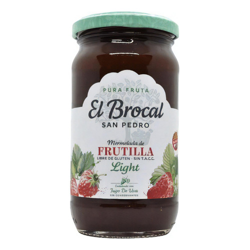 El Brocal Mermelada De Frutilla Light Libre De Gluten 400g