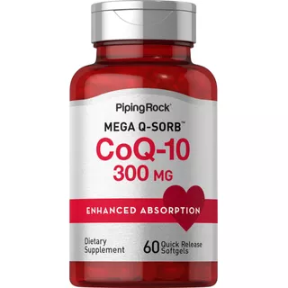 Coq10, 300 Mg, 60 Cápsulas Blandas - Unidad a $1850