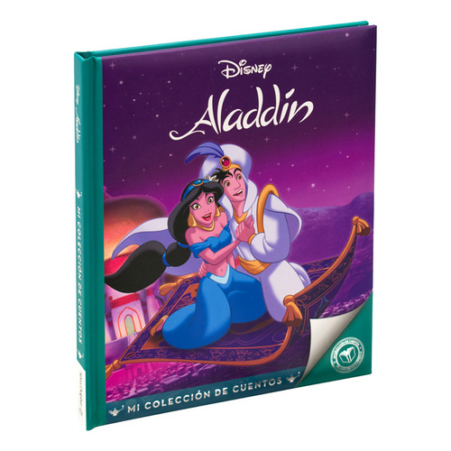 Colección infantil de Cuentos Disney: Aladdin, de V/A. Serie Colección infantil de Cuentos Disney Editorial Silver Dolphin (en español), tapa dura en español, 2022