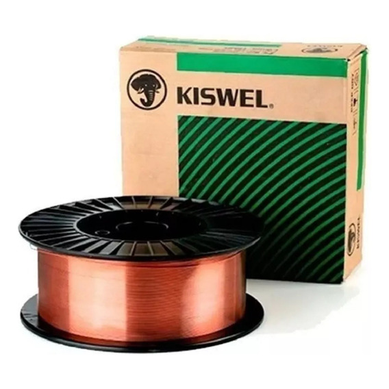 Alambre Soldadora Mig Atal Co2 Cobreado 0,6 Mm X 5 Kg Kiswel