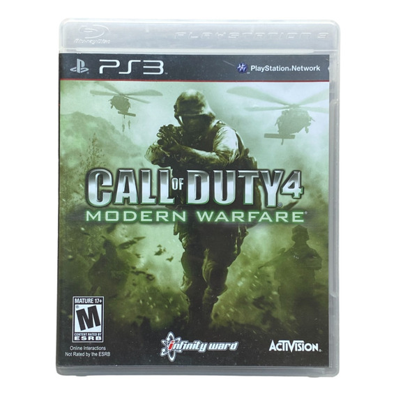 Call of Duty 4: Modern Warfare  Modern Warfare Standard Edition Activision PS3 Físico