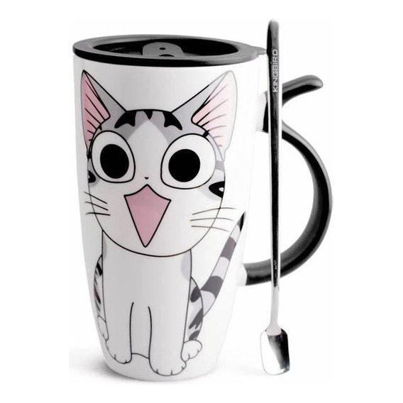 Pocillo Mugs Taza Para Café Tinto Diseño De Gatos Porcelana