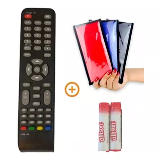 Control Remoto Para Tv Smart Novatech + Pilas Y Funda